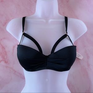 Victoria’s Secret Swim Black Bra Swimsuit 34B